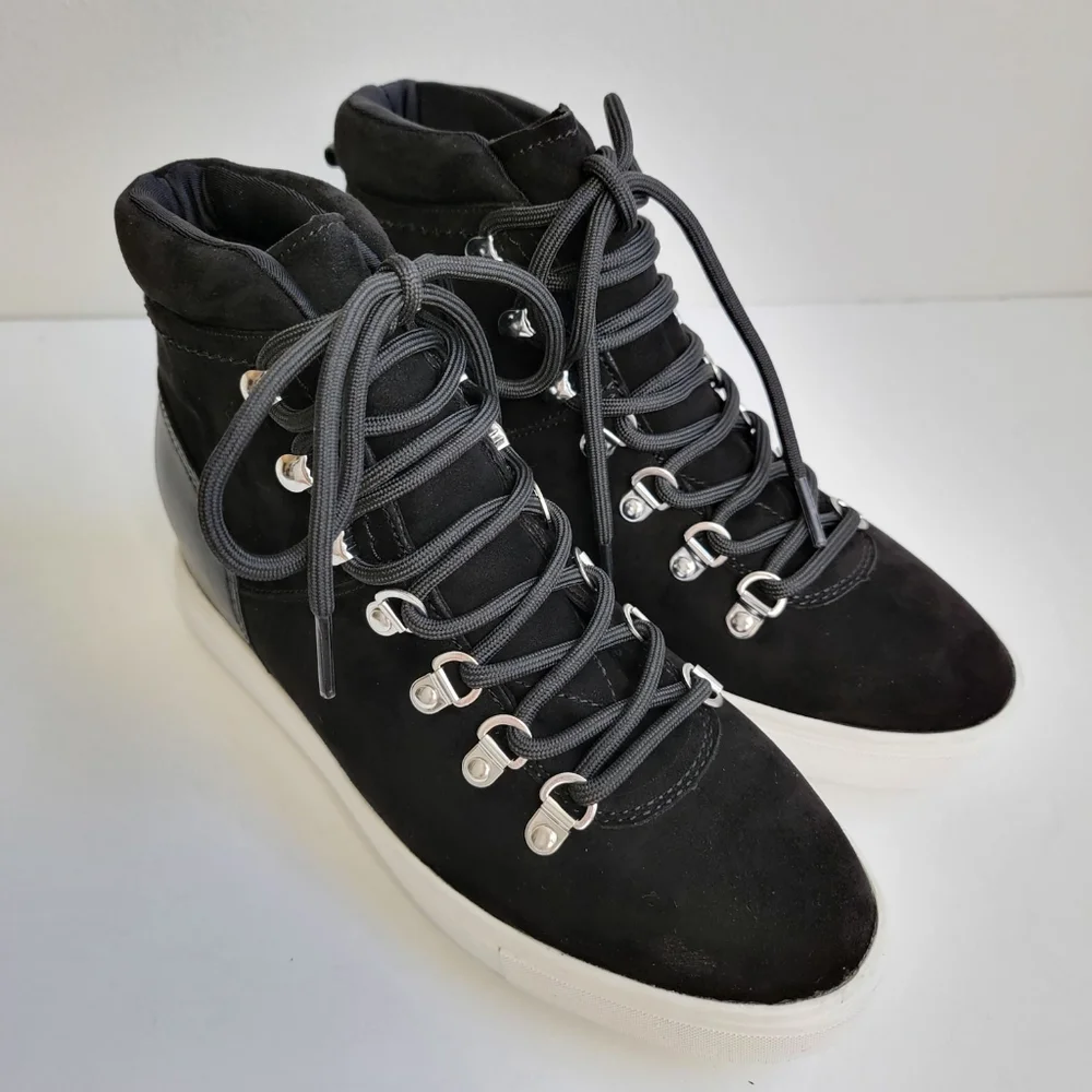 NEW Steven Steve Madden Kalea Wedge Sneaker Boot